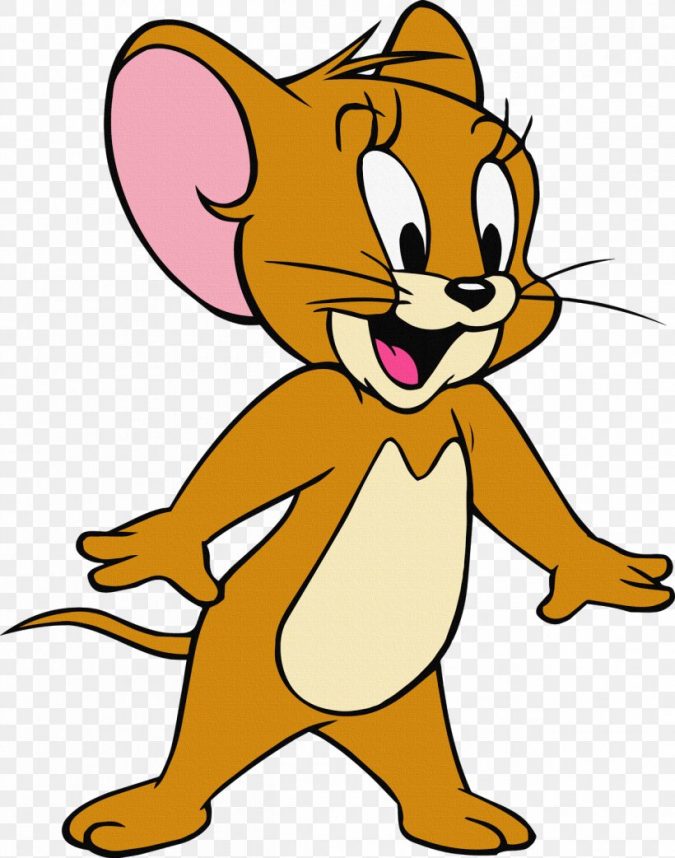 Jerry-mouse-cartoon-675x858 25+ Most Famous Cartoon Characters of All Time