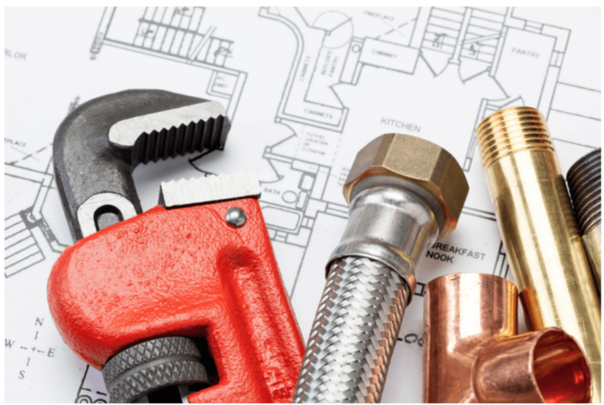 How Hard Is It to Add a New Bathroom to an Older Home? 3 Metallic pipes plumbing How Hard Is It to Add a New Bathroom to an Older Home? - 3