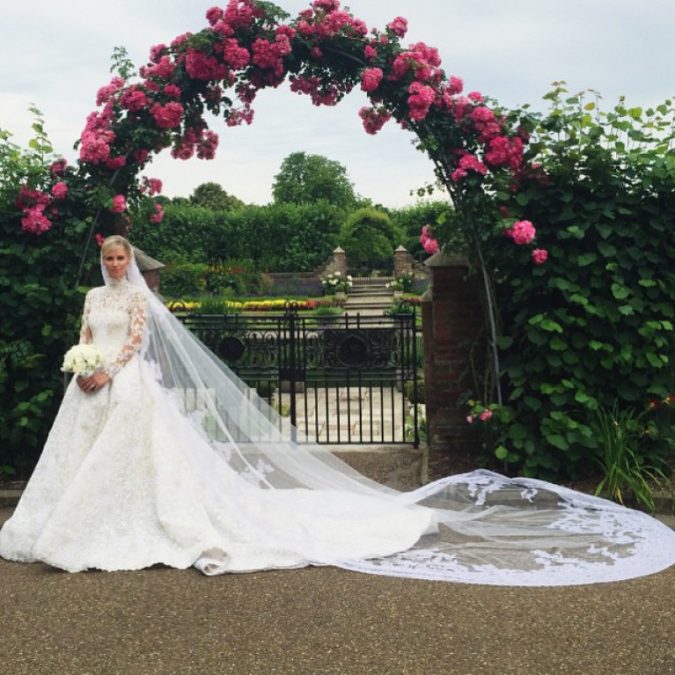 15 Most Expensive Celebrity Wedding Dresses 26 Nicky Hilton 15 Most Expensive Celebrity Wedding Dresses - 26