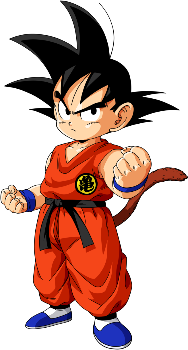 Son Goku cartoon 25+ Most Famous Cartoon Characters of All Time - 46