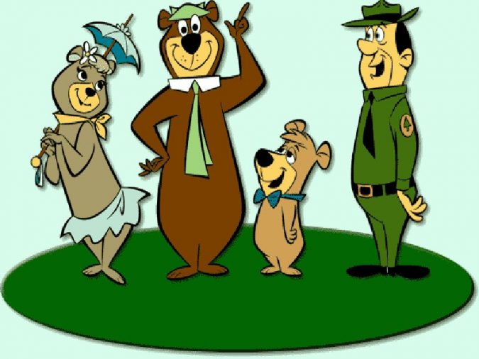 Yogi-Bear-cartoon-2-675x506 25+ Most Famous Cartoon Characters of All Time