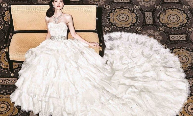 Yumi Katsura 15 Most Expensive Celebrity Wedding Dresses - classy wedding dresses 1