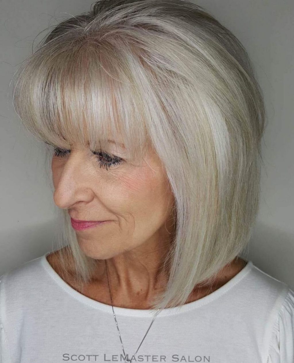 Angled-Bangs-1024x1265 32 Amazing Hairstyles for Women Over 60 to Look Younger
