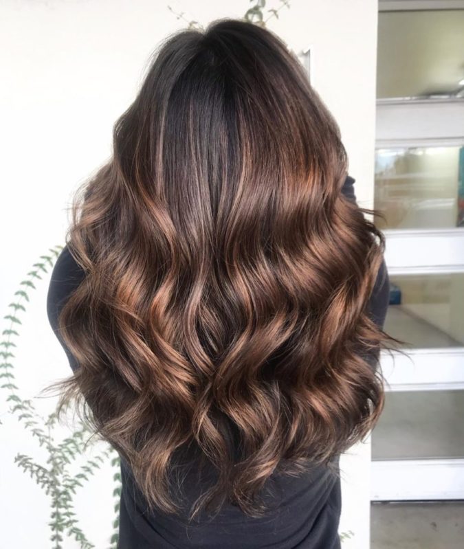 Dark Chocolate Top 20 Hottest Colorful Hair Ideas that Are So Cool - 63