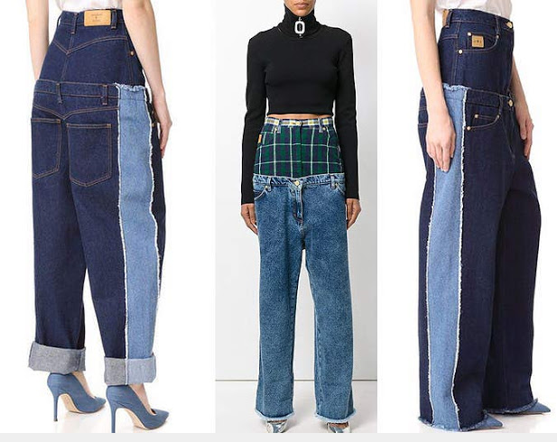 Double Jeans Fashion. 10 Weirdest Fashion Trends Hitting the World Now - 15