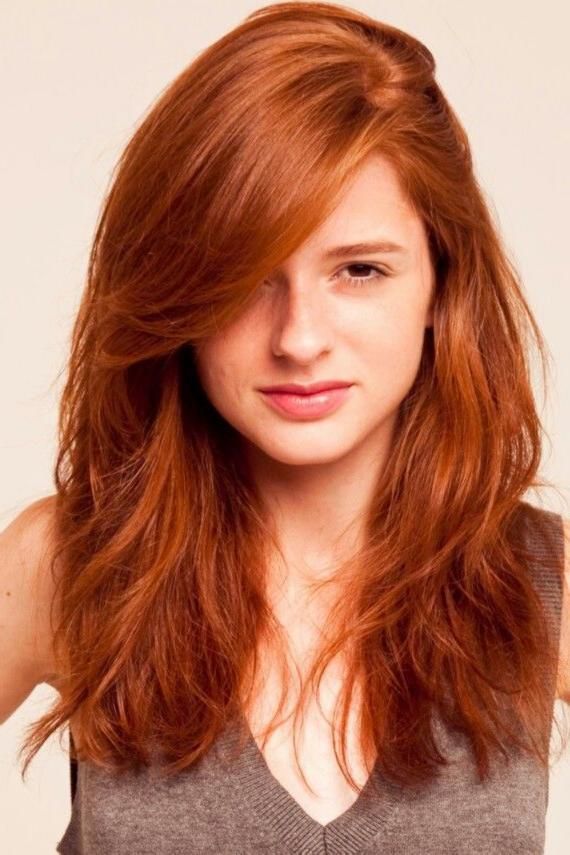 Natural Looking Red. 1 Top 20 Hottest Colorful Hair Ideas that Are So Cool - 74