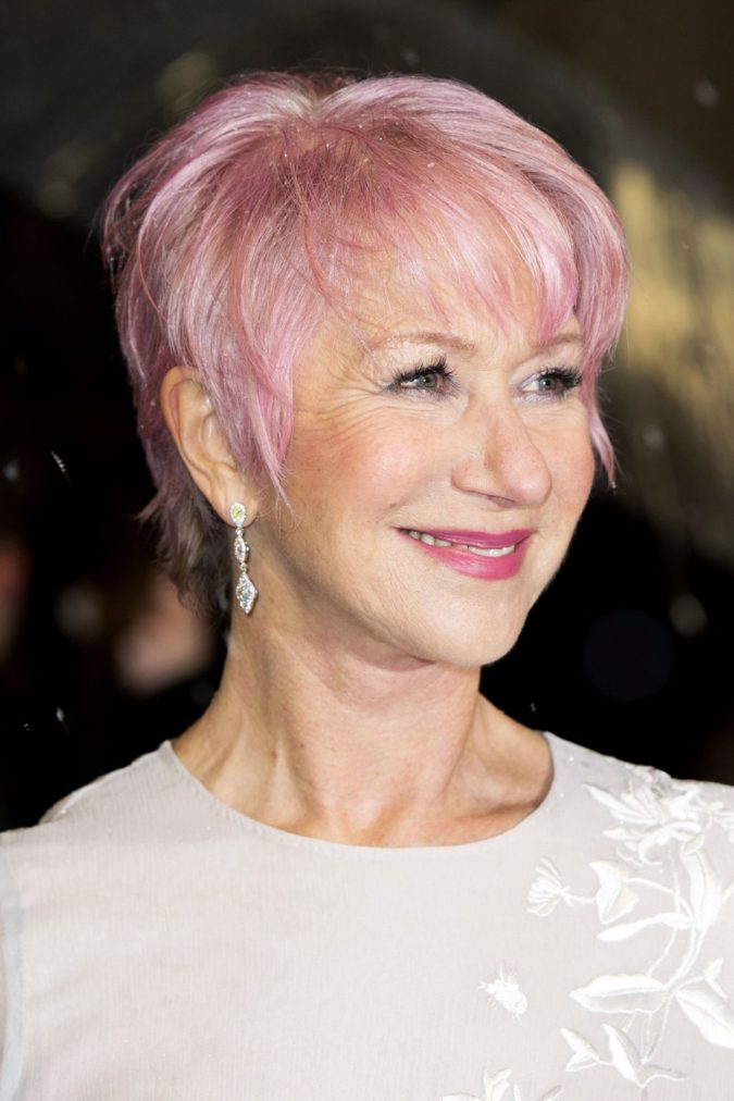 Pink-Ombre-675x1012 32 Amazing Hairstyles for Women Over 60 to Look Younger
