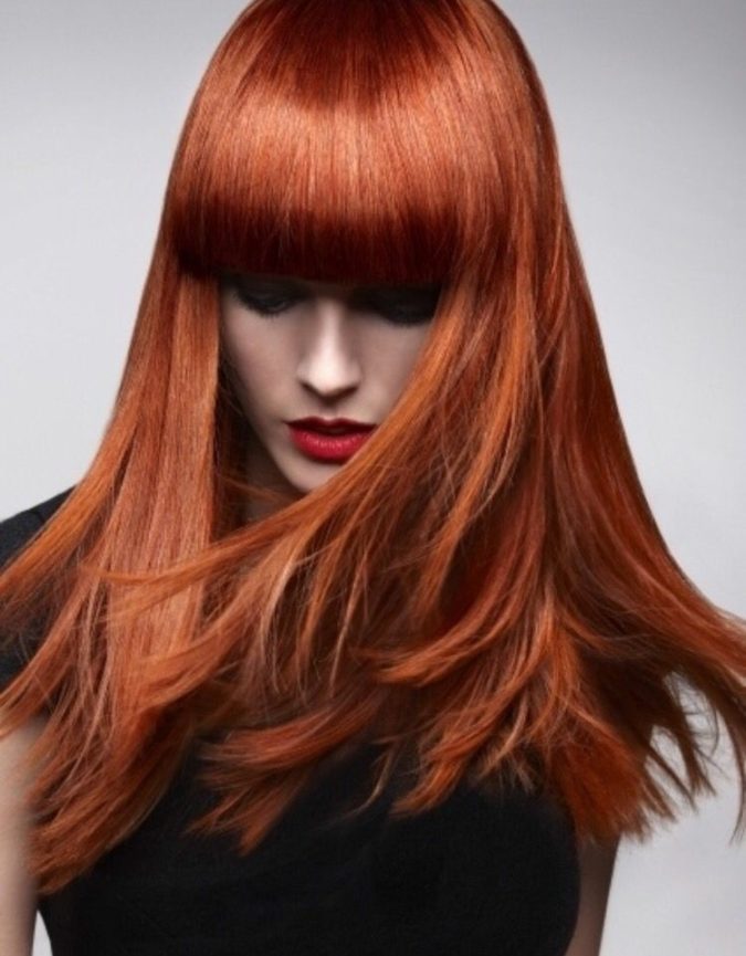 Rusty Copper Top 20 Hottest Colorful Hair Ideas that Are So Cool - 59