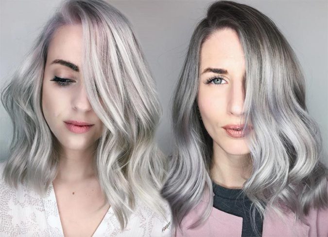 Smoky Ice. 1 Top 20 Hottest Colorful Hair Ideas that Are So Cool - 84