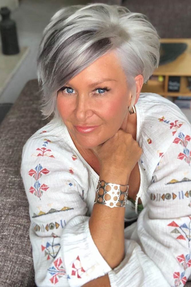 The asymmetrical bob 2 32 Amazing Hairstyles for Women Over 60 to Look Younger - 6