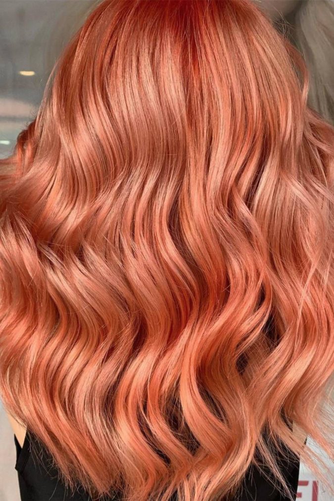 Tonal Terracotta Top 20 Hottest Colorful Hair Ideas that Are So Cool - 50