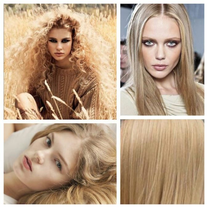 Wheat Blonde. Top 20 Hottest Colorful Hair Ideas that Are So Cool - 39
