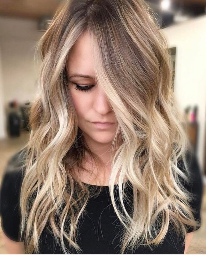 balayage and babylights hair Top 20 Hottest Colorful Hair Ideas that Are So Cool - 6