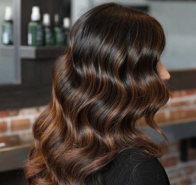 brown hair 1 Top 20 Hottest Colorful Hair Ideas that Are So Cool - 11