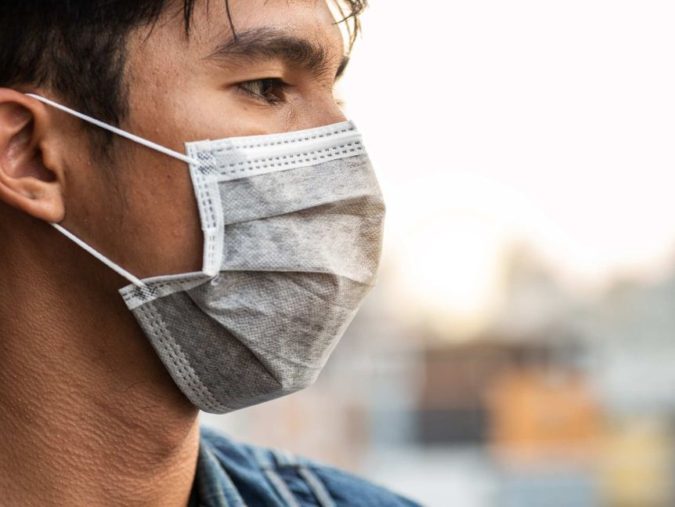 How to Look Your Best While Wearing a Mask – Tips for Men and Women 6 man wearing face mask How to Look Your Best While Wearing a Mask – Tips for Men and Women - 6