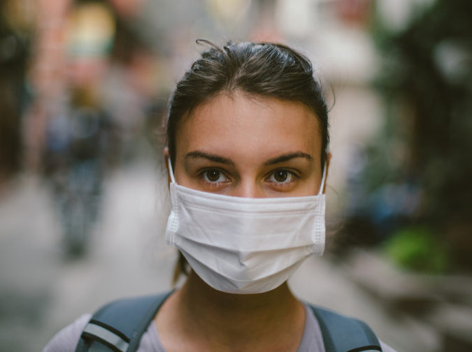 How to Look Your Best While Wearing a Mask – Tips for Men and Women 7 woman wearing face mask 2 How to Look Your Best While Wearing a Mask – Tips for Men and Women - 7