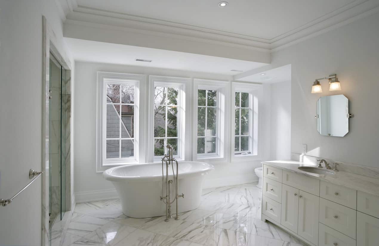 All-whites-design Top 10 Outdated Bathroom Design Trends to Avoid in 2022