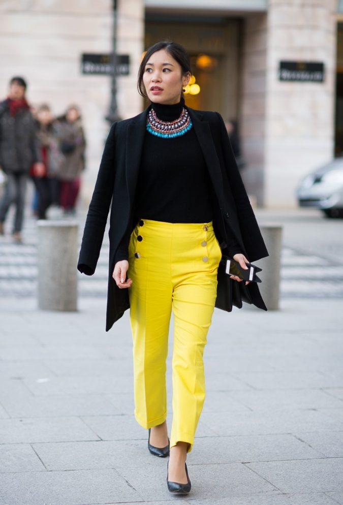 Blazer and Brights. 1 60+ Job Interview Outfit Ideas for Women - 31