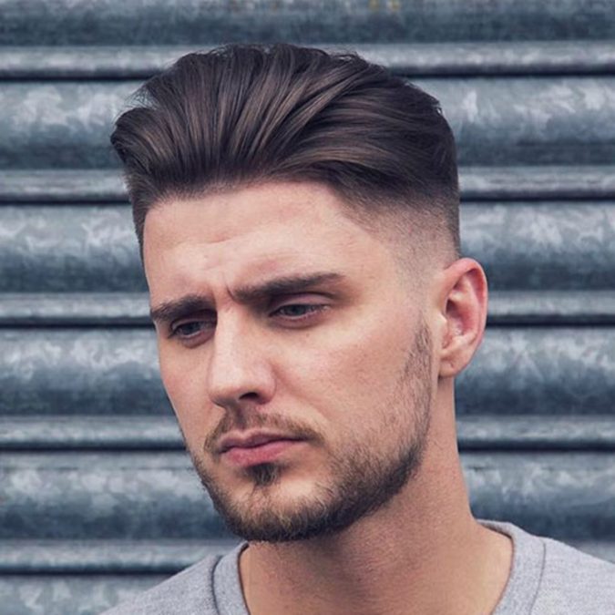 The-classic-pompadour-675x675 Top 10 Hottest Hairstyles To Suit Men With Round Faces