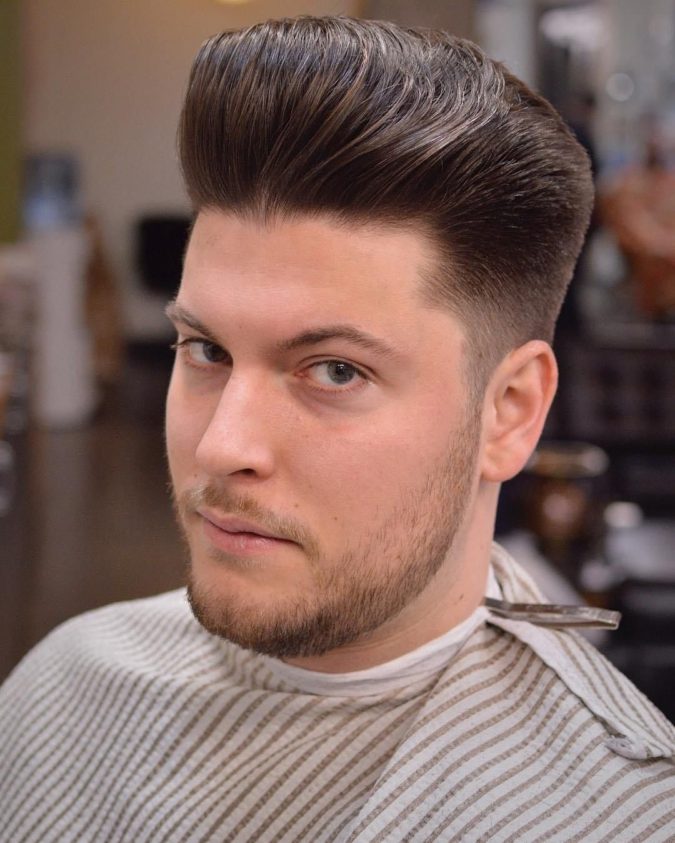 The-classic-pompadour.-1-675x843 Top 10 Hottest Hairstyles To Suit Men With Round Faces