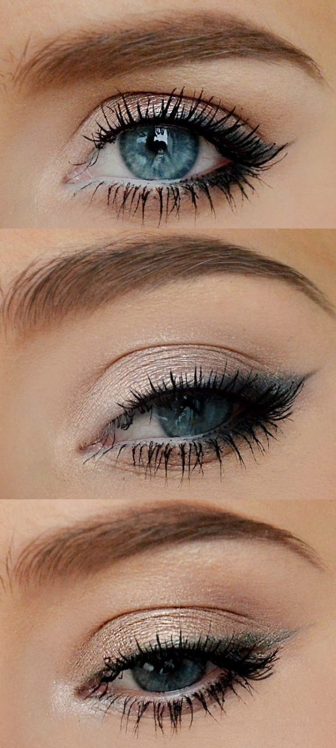 eye makeup 10 Tips for Gorgeous Natural Makeup Looks - 13