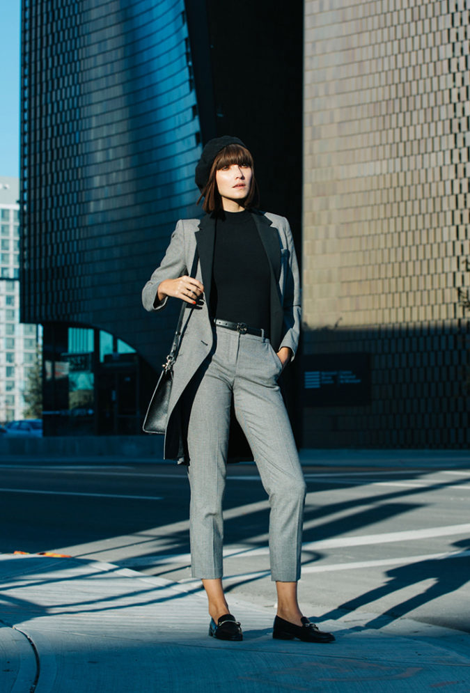 tweed-suit.-1-675x995 60+ Job Interview Outfit Ideas for Women in 2021