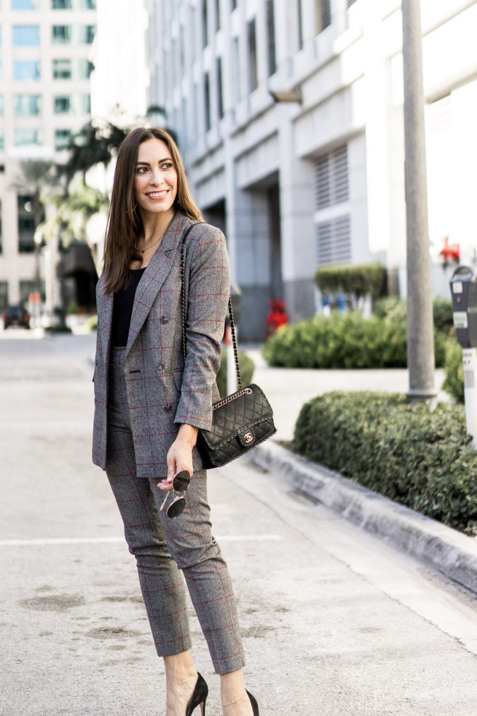 tweed-suit.-675x1013 60+ Job Interview Outfit Ideas for Women in 2021