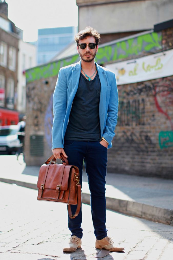 120+ Fashion Trends and Looks for College Students 4 Blazer and T shirt.. 1 120+ Fashion Trends and Looks for College Students - 4