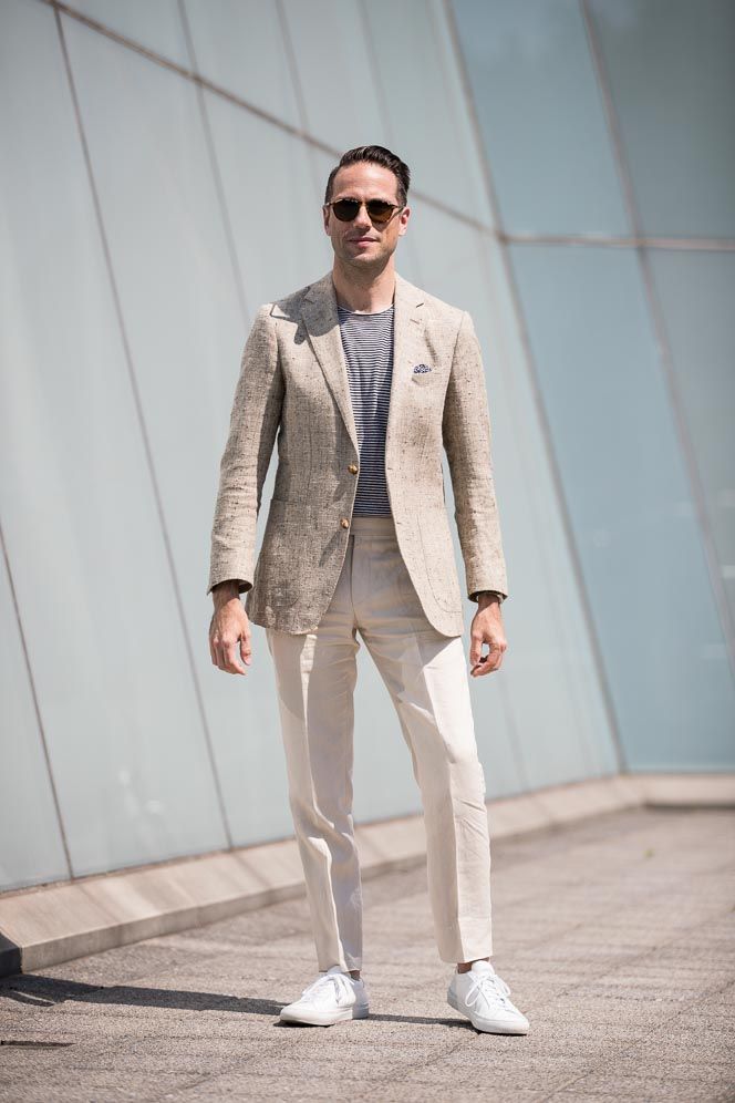 120+ Fashion Trends and Looks for College Students 6 Blazer and T shirt.. 4 120+ Fashion Trends and Looks for College Students - 6