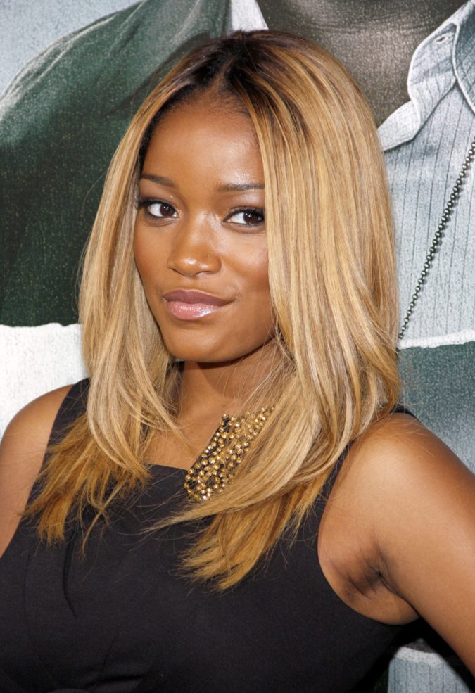 Bleached Yellow Blonde +35 Hottest Hair Color Trends for Dark-Skinned Women - 50