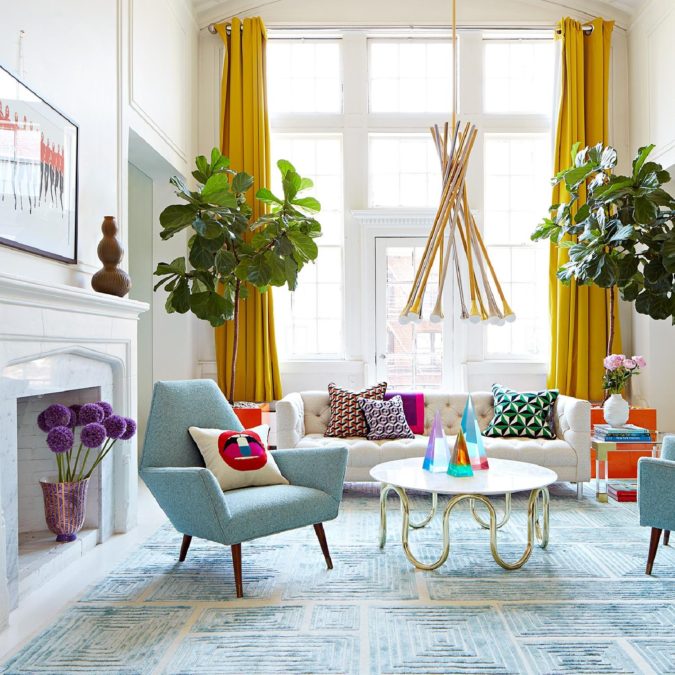 70+ Hottest Colorful Living Room Decorating Ideas 45 Bold living room 70+ Hottest Colorful Living Room Decorating Ideas - 45