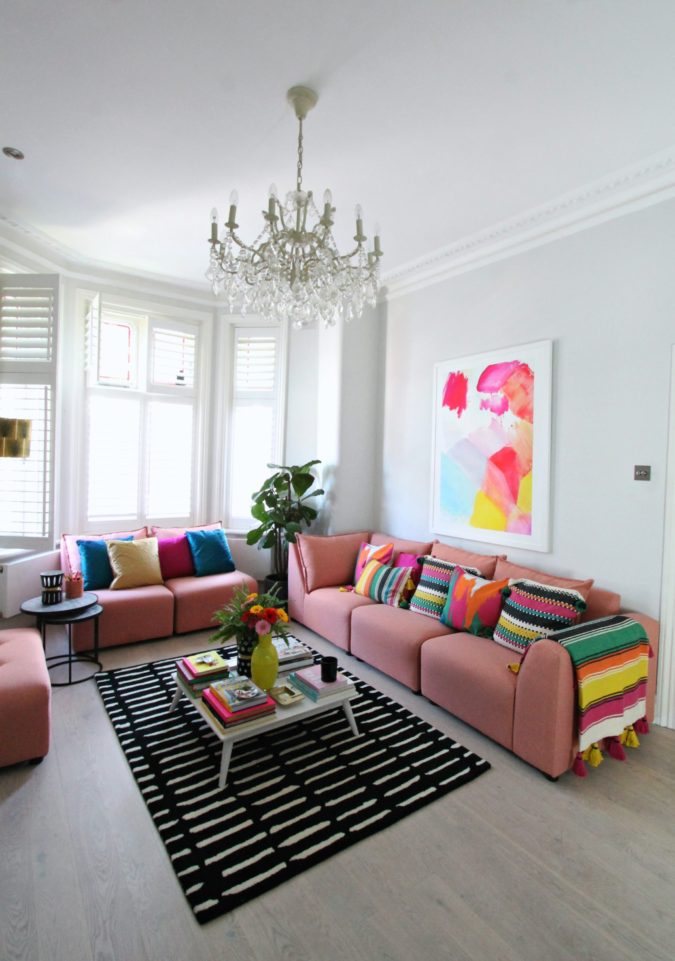 Bold living room. 70+ Hottest Colorful Living Room Decorating Ideas - 50