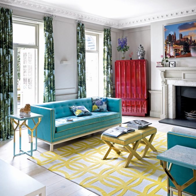 Bold-living-rooms..-675x675 70+ Hottest Colorful Living Room Decorating Ideas in 2022