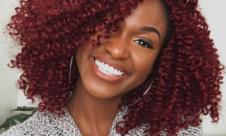 Burgundy. 4 +35 Hottest Hair Color Trends for Dark-Skinned Women - Hair Color for Black Women 1