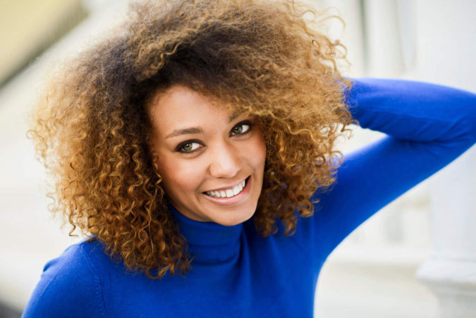 Caramel Ombre. +35 Hottest Hair Color Trends for Dark-Skinned Women - 34