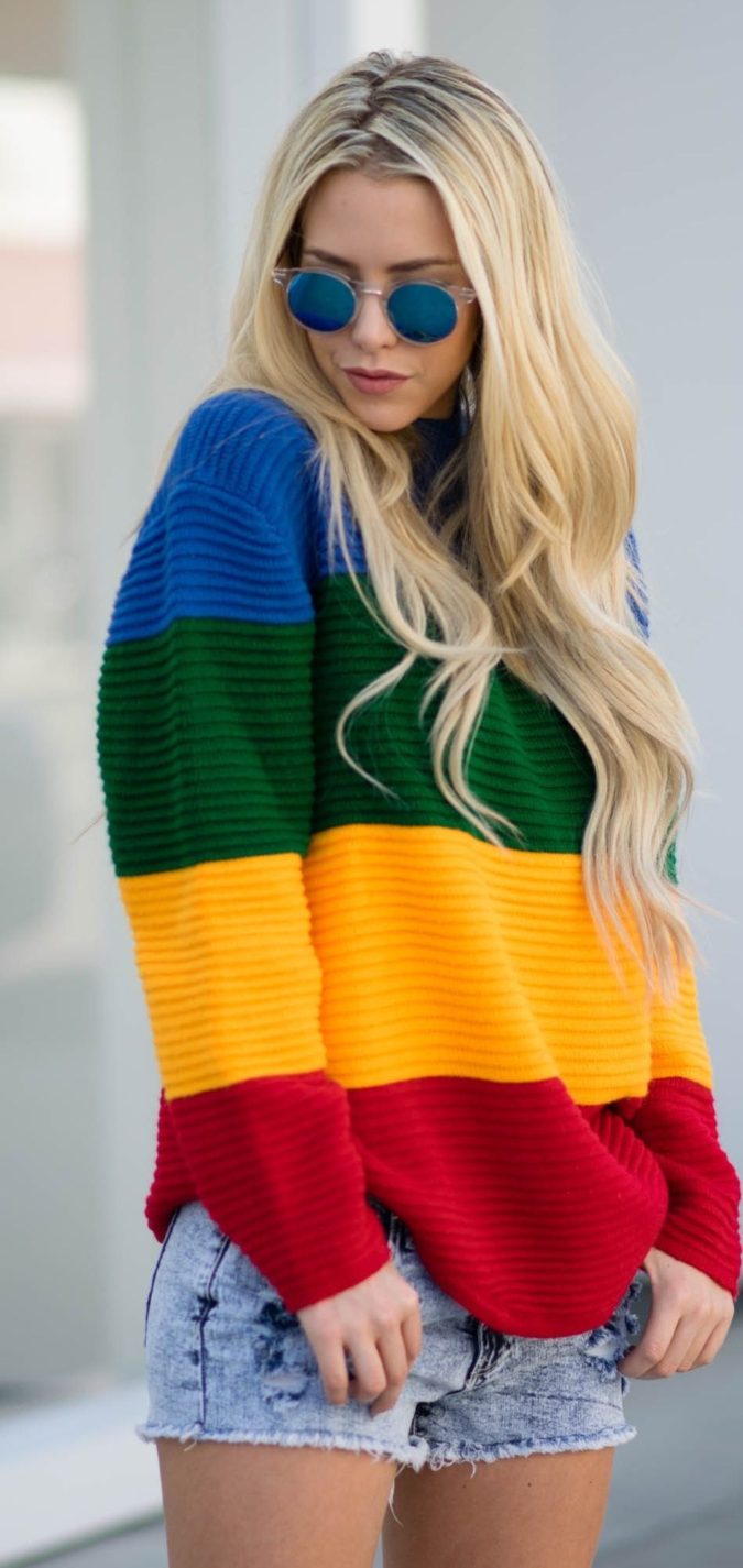 Cozy-and-colorful-3-675x1425 120+ Fashion Trends and Looks for College Students in 2021