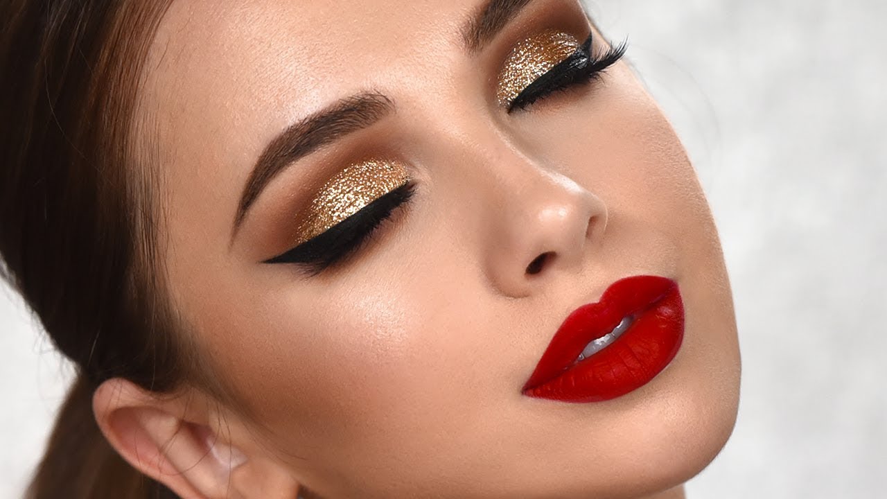 Golden Smokey Eye make up.. 2 60+ Hottest Smokey Eye Makeup Looks - 28