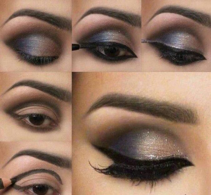 Gothic-Glamour-675x624 60+ Hottest Smokey Eye Makeup Looks in 2022