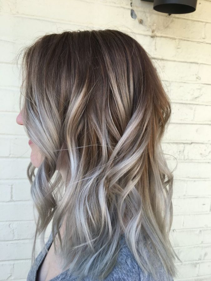Greige Blonde. 3 Top 10 Hair Color Trends for Blonde Women - 30