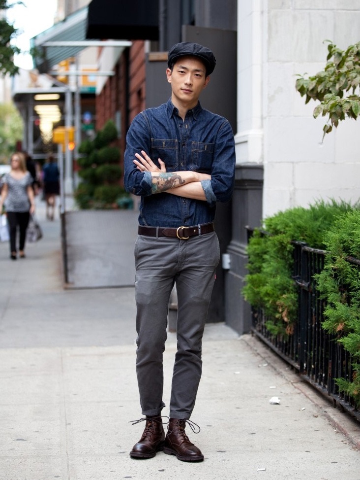 120+ Fashion Trends and Looks for College Students 1 Hat jean shirt and trouser 3 120+ Fashion Trends and Looks for College Students - 1