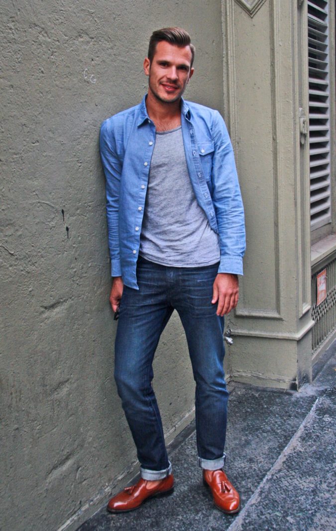 120+ Fashion Trends and Looks for College Students 5 Jean top T shirt and trousers.. 1 120+ Fashion Trends and Looks for College Students - 5