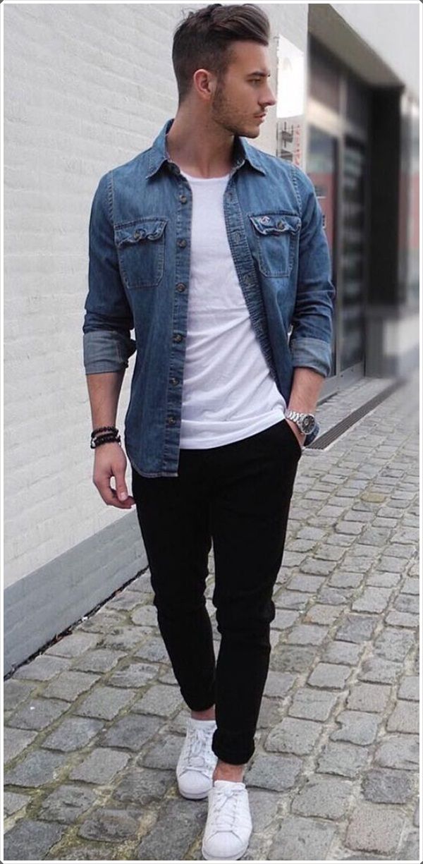 120+ Fashion Trends and Looks for College Students 6 Jean top T shirt and trousers.. 120+ Fashion Trends and Looks for College Students - 6