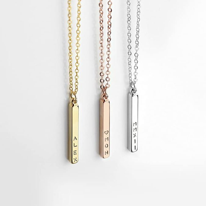 Jewelry with engravings 20 Unexpected and Creative Gift Ideas for Best Friends - 23