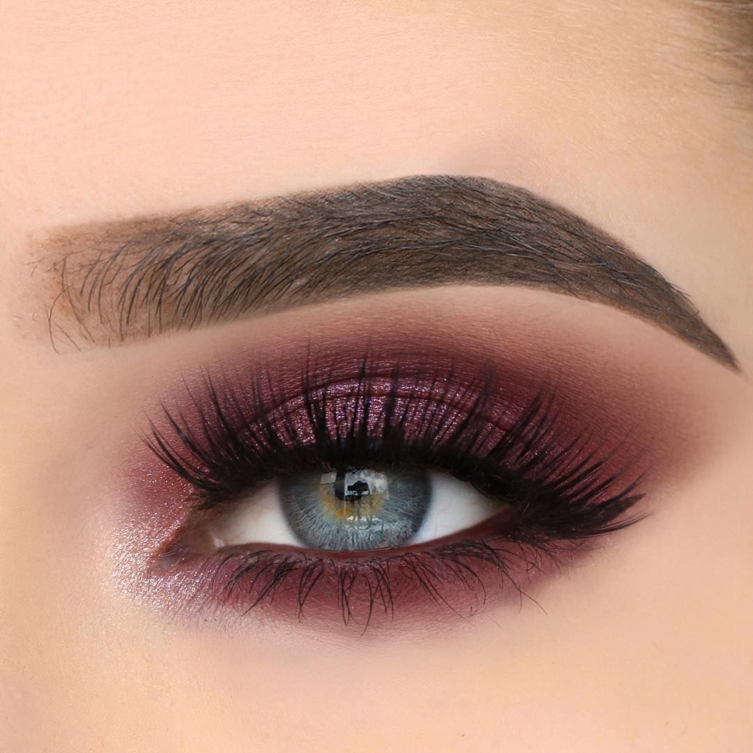 Mauve-Blend-With-Dramatic-Flick..-1 60+ Hottest Smokey Eye Makeup Looks in 2022