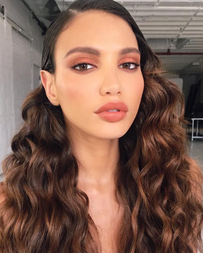Natural orange eyeshadow. 2 60+ Hottest Smokey Eye Makeup Looks - 85