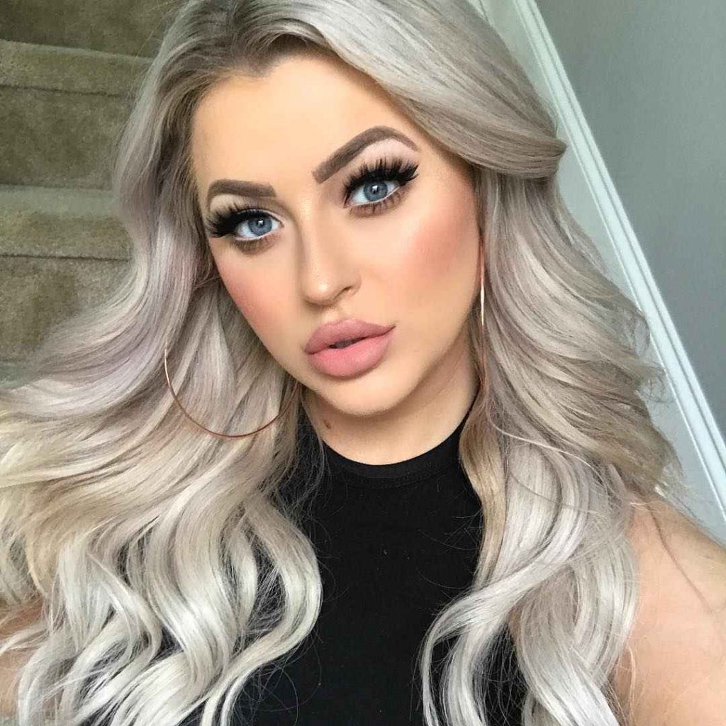 Silver Blonde. 5 Top 10 Hair Color Trends for Blonde Women - 65