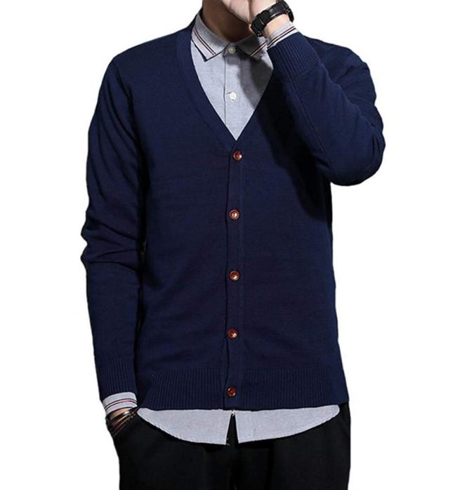 120+ Fashion Trends and Looks for College Students 2 Sweater and long sleeve button down 1 120+ Fashion Trends and Looks for College Students - 2