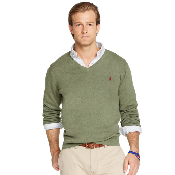 120+ Fashion Trends and Looks for College Students 4 Sweater and long sleeve button down 120+ Fashion Trends and Looks for College Students - 4