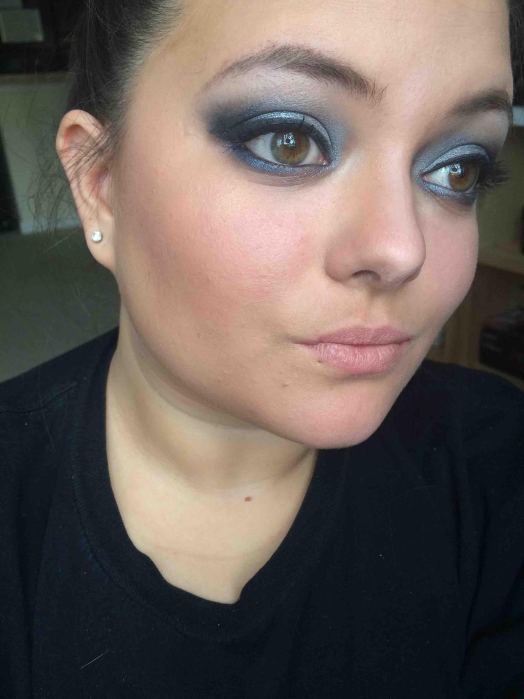 blue and silver smokey eye. 60+ Hottest Smokey Eye Makeup Looks - 3