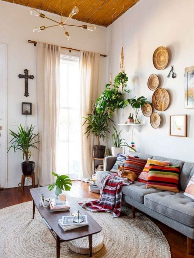 bohemian-living-rooms.. 70+ Hottest Colorful Living Room Decorating Ideas in 2022